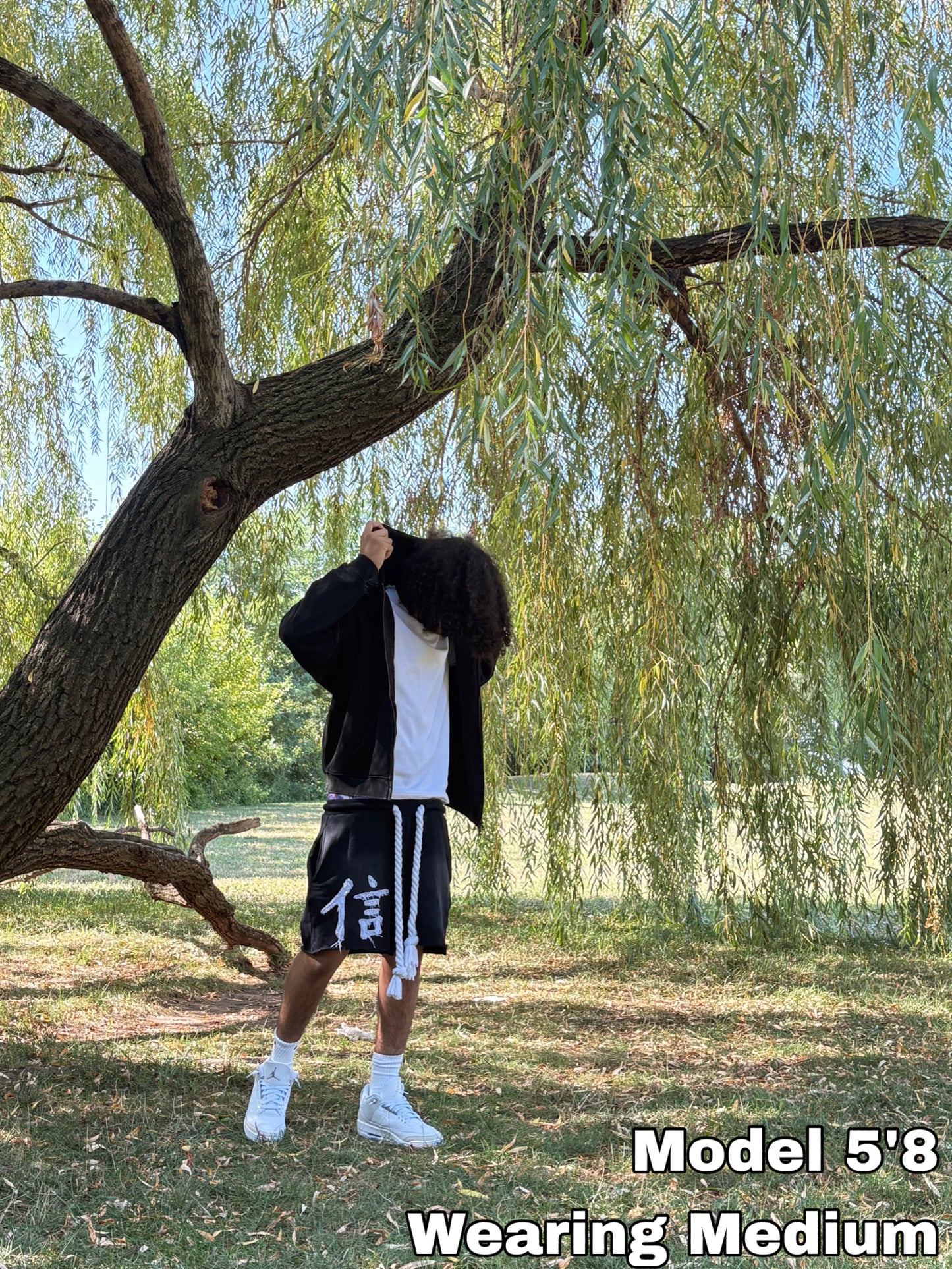 "Rope of Faith" Shorts (Black)