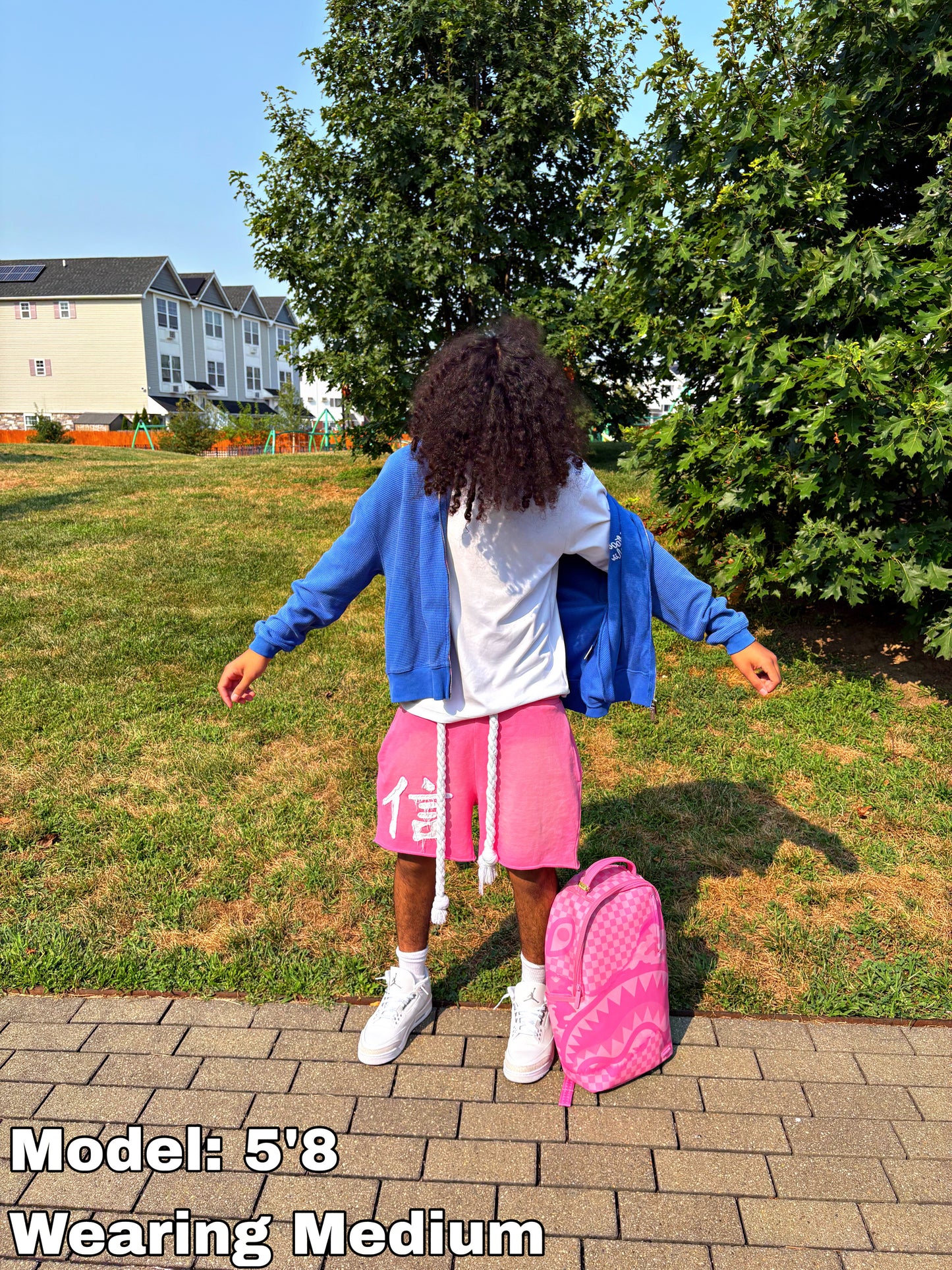 "Rope of Faith" Shorts (Pink)